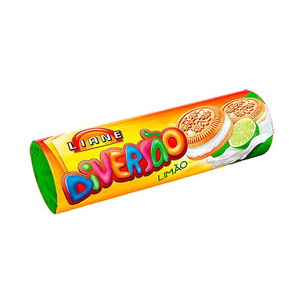 Biscoito Recheado Sabor Limão Siciliano 115g - Liane Alimentos