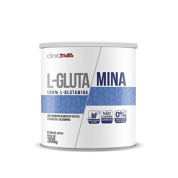 L-Glutamina 300g – Clinic Mais