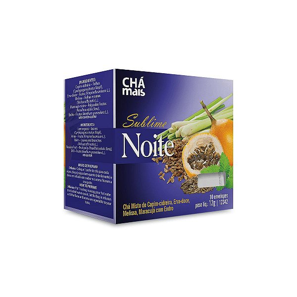 Chá Sublime Noite - 10 Saches - Clinic Mais