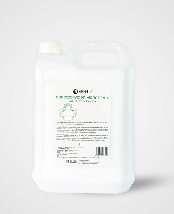 Condicionador Hidratante Mandioca 5L – Profissional Anabelle