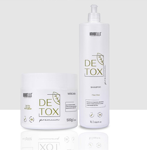 Kit Detox Capilar Premium Ação Antioxidante Hidratante Anabelle