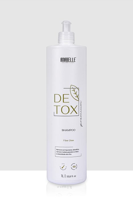 Shampoo Detox Capilar 1 litro Anabelle Cosméticos