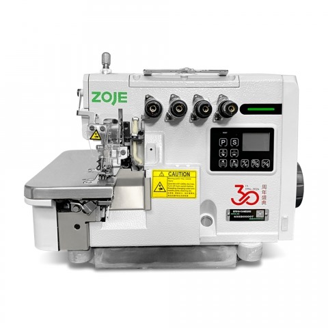 Máquina de Costura Overlock Industrial Zoje B7510-13-MD2 4 fios Com Corte de Linha Automático