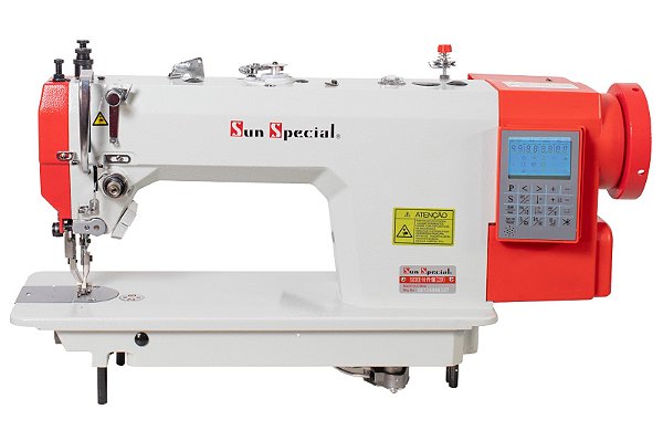 Máquina de Costura Transporte Duplo Sun Special SS0303E-D4-PR-HMC