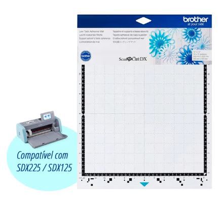 Esteira de Corte de Baixa Aderência Turquesa 30x30cm CADXMATLOW12 Scanncut SDX