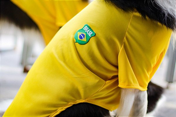 Camisa Copa do Mundo para Cachorro - BenDog - Seu Pet Estiloso