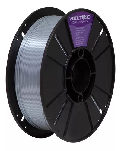 Filamento PLA Silk V5 1kg 1,75 Inox