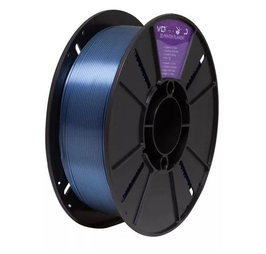 Filamento PLA Silk V5 1kg 1,75 Titanium