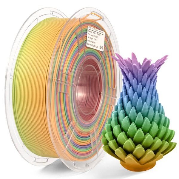 Filamento PLA 1kg 1,75 Rainbow (maior variação)