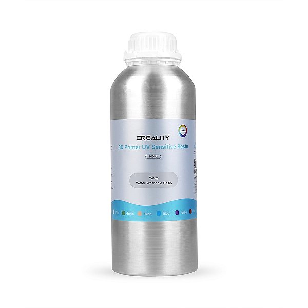 Resina Creality SLA 500g - Lavável em Agua - Cinza (3302010021)