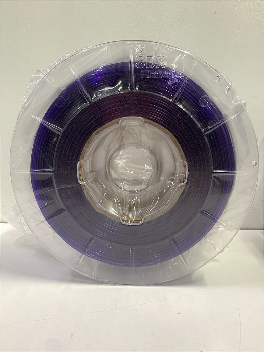 Filamento PETG SE 1Kg 1,75 Roxo Translúcido (200)
