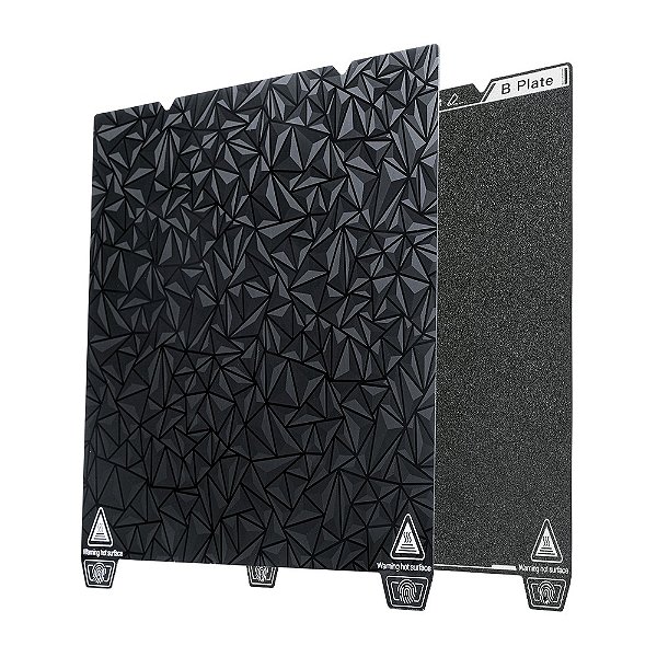 Mesa PEI + PEO 315 x 310mm K1 Max Magnética Preta Dupla Face Texturizada  (4004090124)