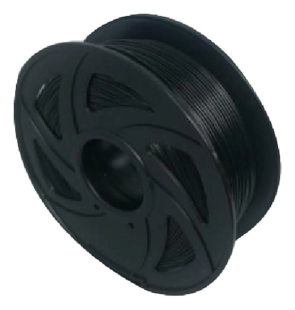 Filamento TPU MP A90 Flexível 1kg 1,75 Preto