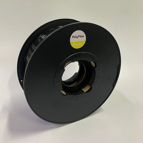 Filamento PolyFlow PLA HS Matte 1kg 1,75 Preto