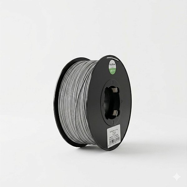 Filamento PolyFlow ABS HI 1kg 1,75 Cinza Claro