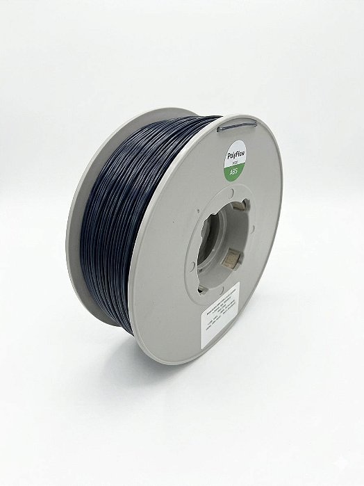 Filamento PolyFlow ABS HI 1kg 1,75 Cinza Grafite