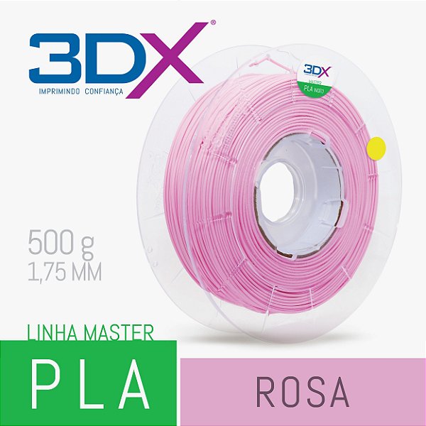 Filamento PLA HT 500g 1,75 Rosa (RS EVRS002)