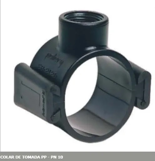 Colar De Tomada C/ Travas Pead 60mm X 3/4 -