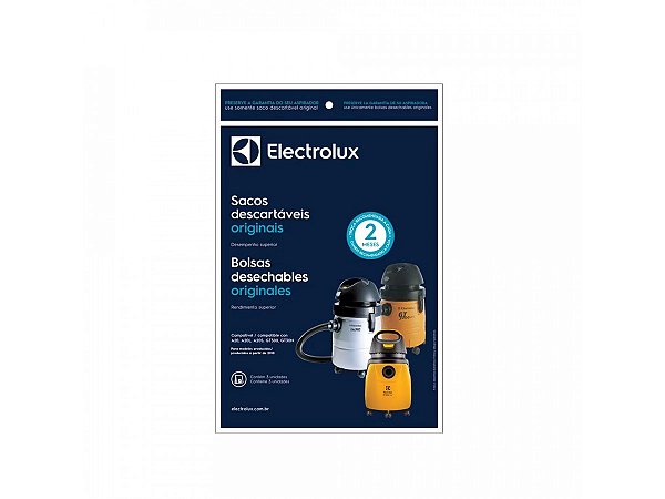 Kit C/3 Saco Aspirador Eletrolux A20 Gt3000 Gt30n Orig Cse20