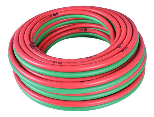 Mangueira Para Solda Dupla 5/16 Oxigênio / Acetileno 5 Mts