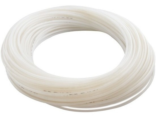 Tubo Nylon Tecalon Pa6 6mm X 4 Mm - Natural (branco) 10 Mts