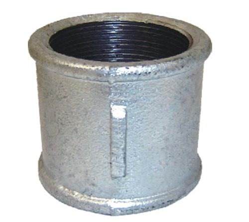 Luva Femea Aço Galvanizado 1/4 Bsp