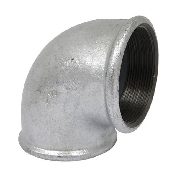Joelho 90 Aço Galvanizado 1/4 Bsp