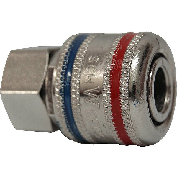 Engate Rápido Fêmea Rosca 1/4 - Er 767 Schweers