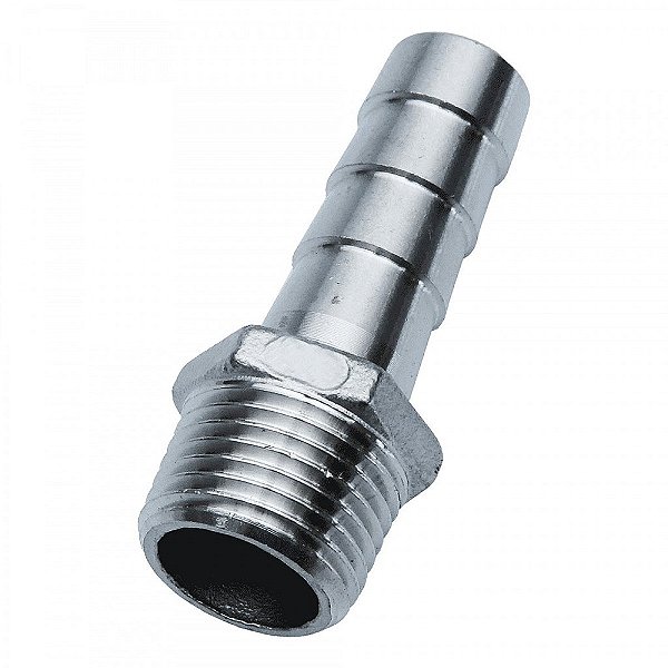 Adaptador Espigão De Inox 304 2pol Bsp X 2pol Mangueira