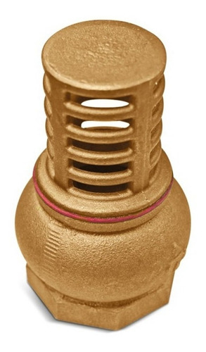 Válvula De Pé Para Fundo Poço 1/2 Metal Evitar Impurezas