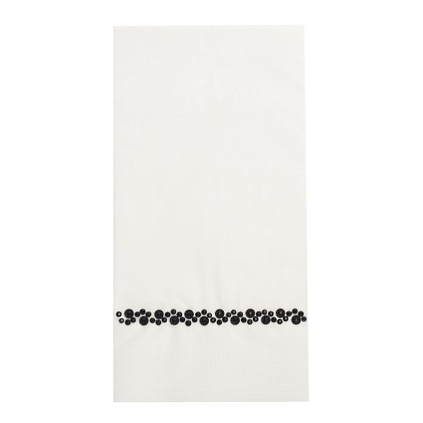 Toalha de Papel para Lavabo Descartável - Pata Preta