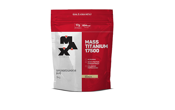 MAX MASS TITANIUM 17500 REFIL (3000G) MAX TITANIUM