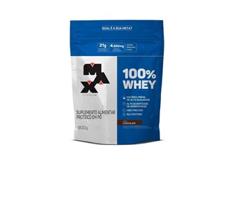 MAX 100% WHEY PROTEIN (REFIL-900G) MAX TITANIUM