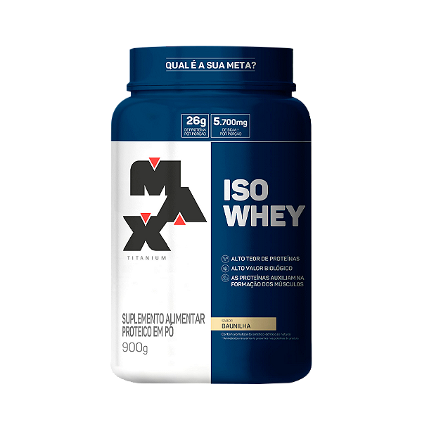 MAX ISO WHEY (900G) MAX TITANIUM