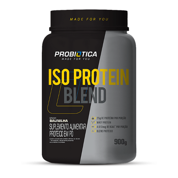 PRO ISO PROTEIN BLEND (900G) PROBIÓTICA