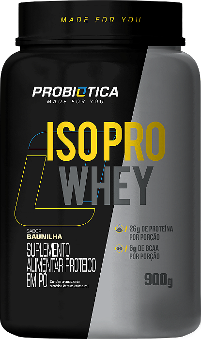PRO ISO PRO WHEY (900G) PROBIÓTICA