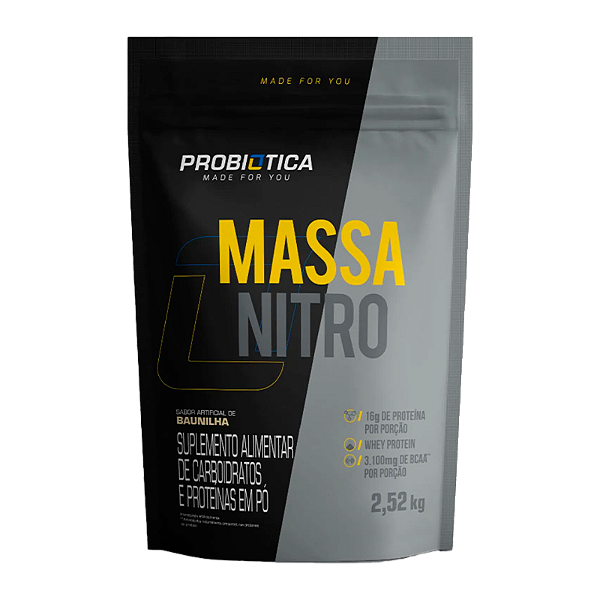 PRO MASSA NITRO REFIL (REFIL-2520G) PROBIÓTICA