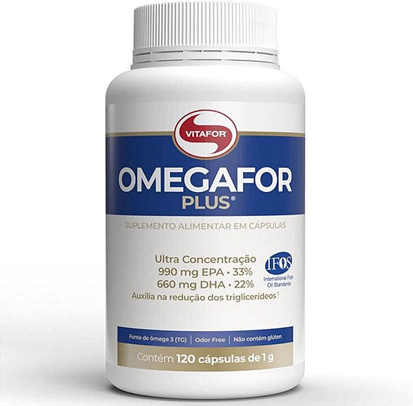 VITA ÔMEGA - OMEGAFOR PLUS 120 CÁPSULAS