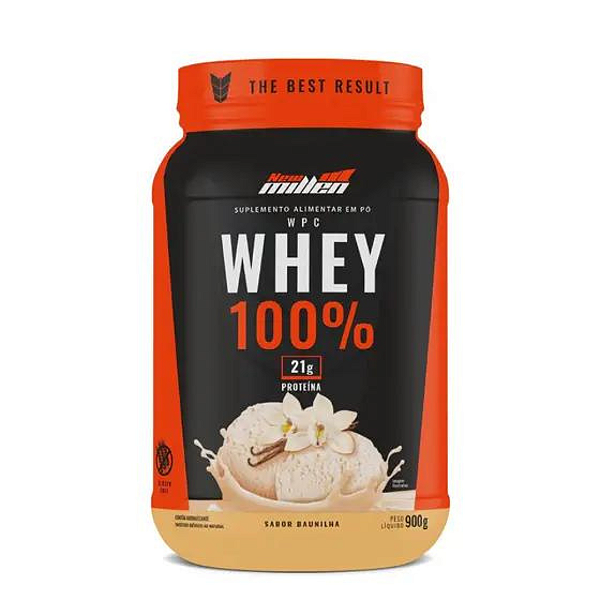 NM Whey 100% 900g Pote - NEW MILLEN