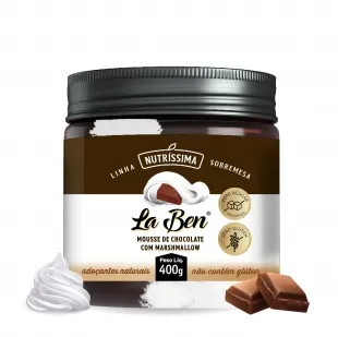 NUTRISSIMA LA BEM MOUSSE CHOC COM MARSHMALLON 400G