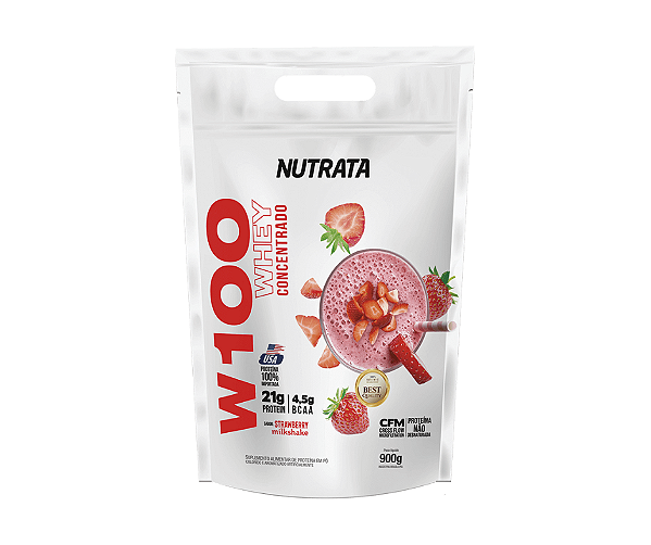 NUT W100 WHEY 900G REFIL