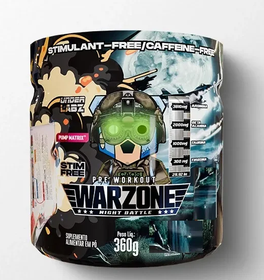UNDER WARZONE CAFFEINE-FREE 360G
