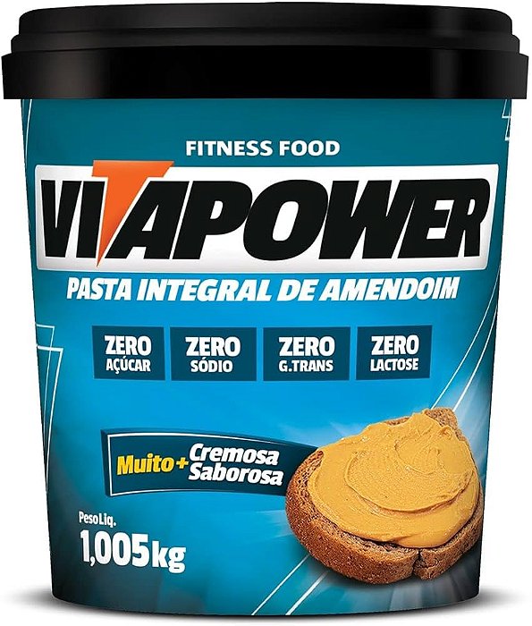 PASTA DE AMENDOIM INTEGRAL VITAPOWER POTE 1005G