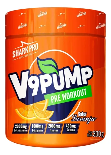 SHARK PRO PRÉ TREINO V9 PUMP 300G
