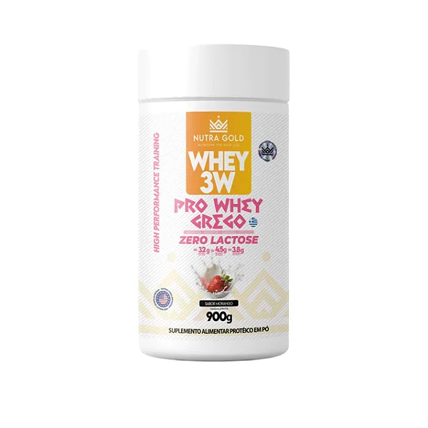 NUTRA WHEY 3W GREGO ZERO LACTOSE 900G