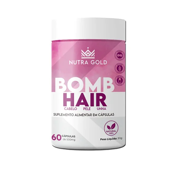NUTRA GOLD BOMB HAIR 60CAPS