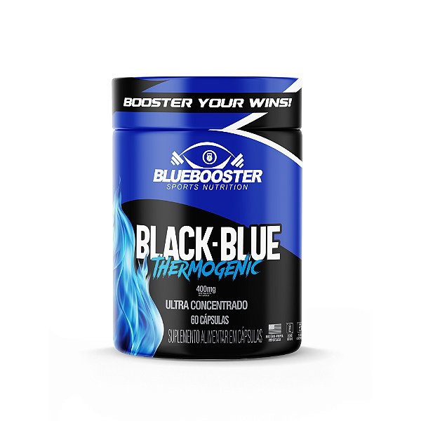 BLUEBOOSTER BLACK-BLUE THERMOGENIC 60CAPS