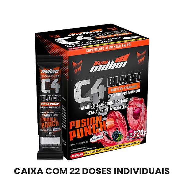 NM C4 BLACK EXPLOSION FUSION PUNCH 22X10G
