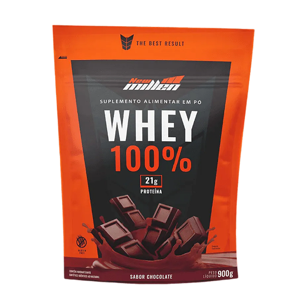 NM WHEY 100% (REFIL) 900G CHOCOLATE