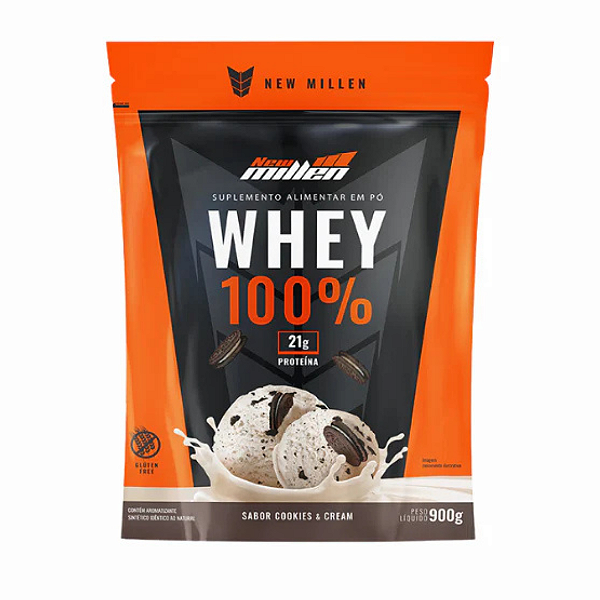 NM WHEY 100% (REFIL) 900G COOKIES E CREAM